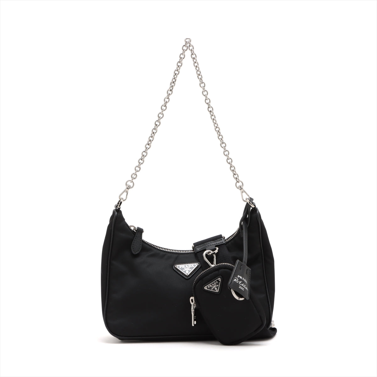 Prada Nero Re Edition Re Bag Nylon Travel Bag