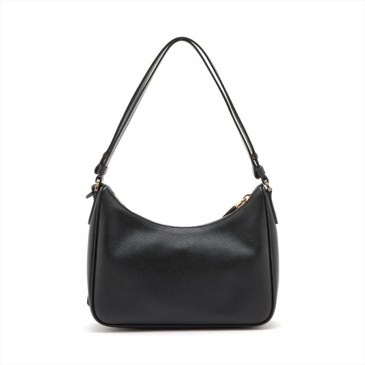 Prada Re Edition Bag Leather Saffiano Black Travel Bag