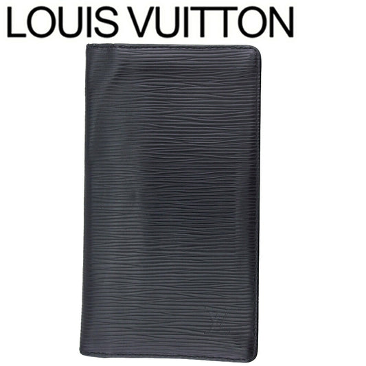 Louis Vuitton Bill Compartment M63212 Noir Porte Handbag