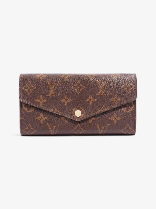 Louis Vuitton Sarah Coated Monogram Canvas Coated Canvas Wallet Case Canvas 14