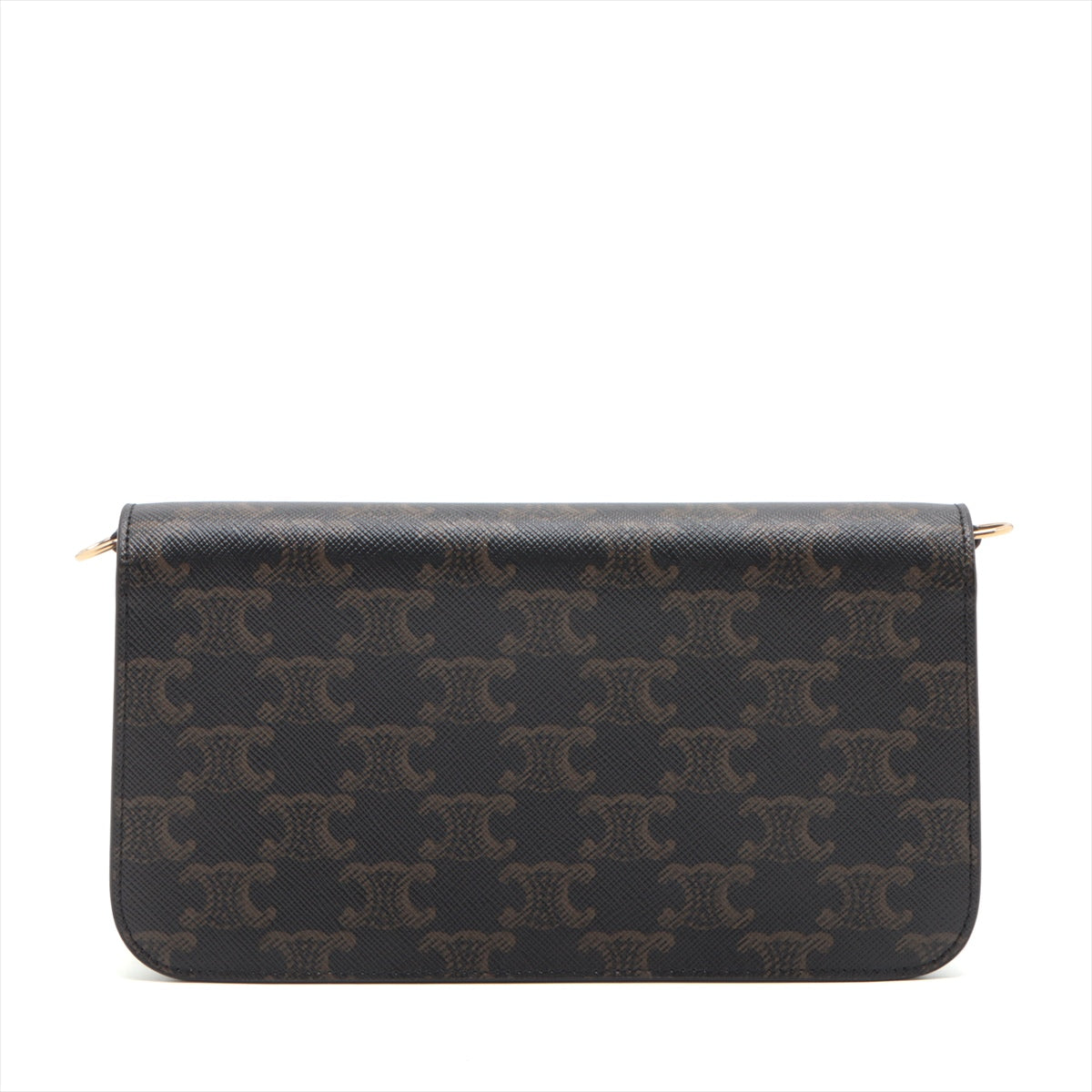 Luxury Triomphe Shoulder Bag Canvas Chain