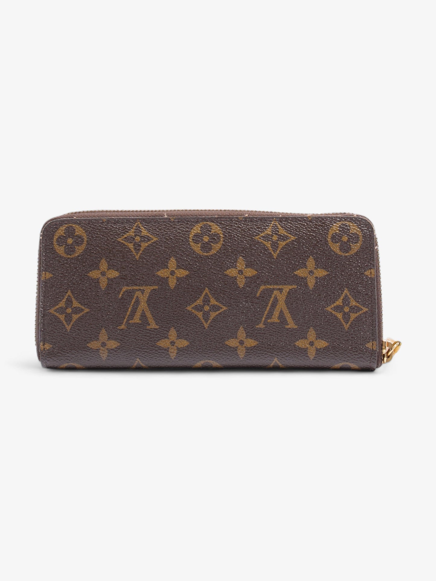 Louis Vuitton Clemence Coated Monogram Canvas Coated Canvas Wallet Case Canvas 8