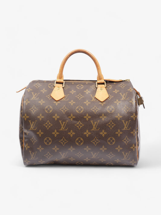 Louis Vuitton Speedy Coated 30 Monogram Canvas Coated Canvas Apparel Canvas 50