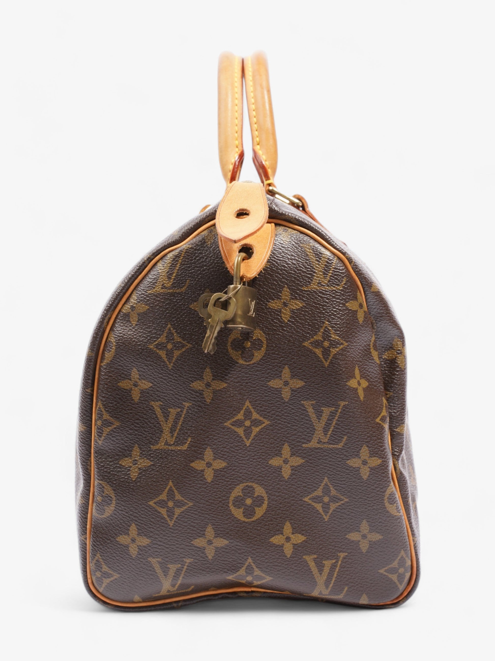 Louis Vuitton Speedy Coated 30 Monogram Canvas Coated Canvas Apparel Canvas 50