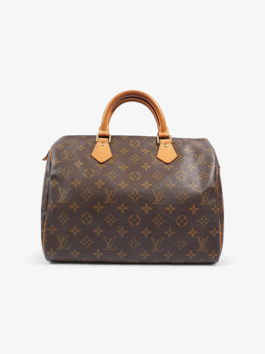 Louis Vuitton Speedy Coated 30 Monogram Canvas Coated Canvas Apparel Canvas 37