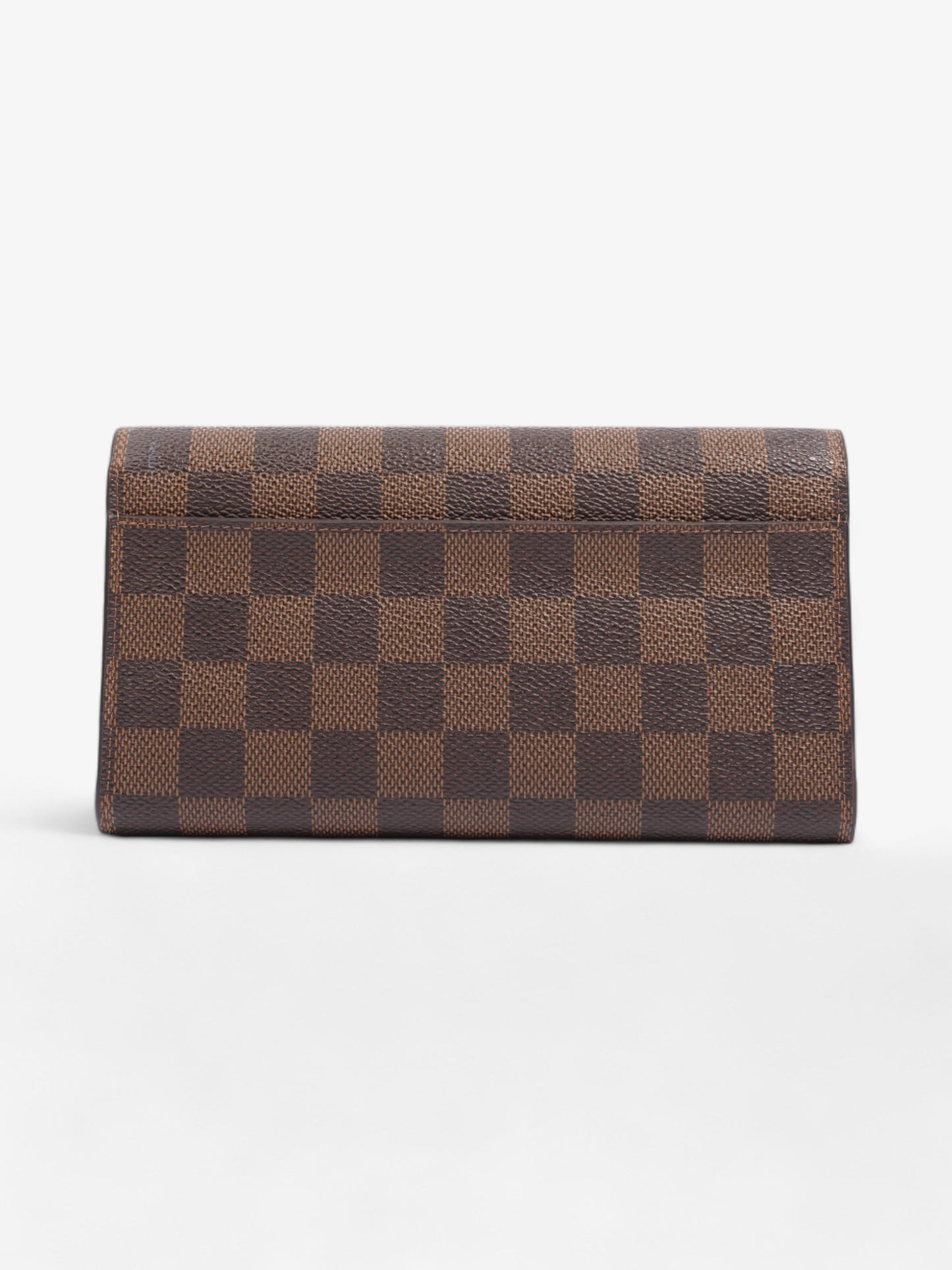 Louis Vuitton Sarah Ebene Coated Canvas Damier Wallet Case Canvas 1
