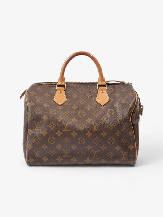Louis Vuitton Speedy Coated 30 Monogram Canvas Coated Canvas Apparel Canvas 53