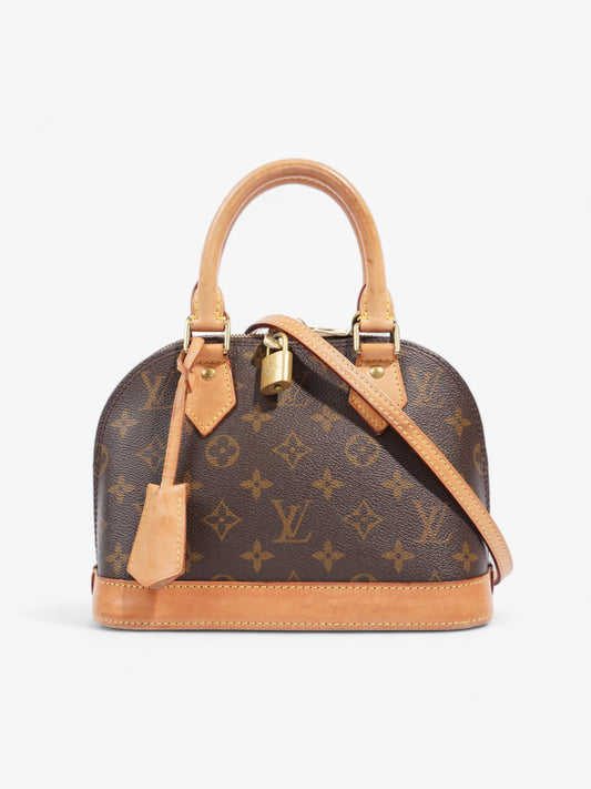 Louis Vuitton Alma Coated BB Monogram Canvas Coated Canvas Apparel Canvas Bb