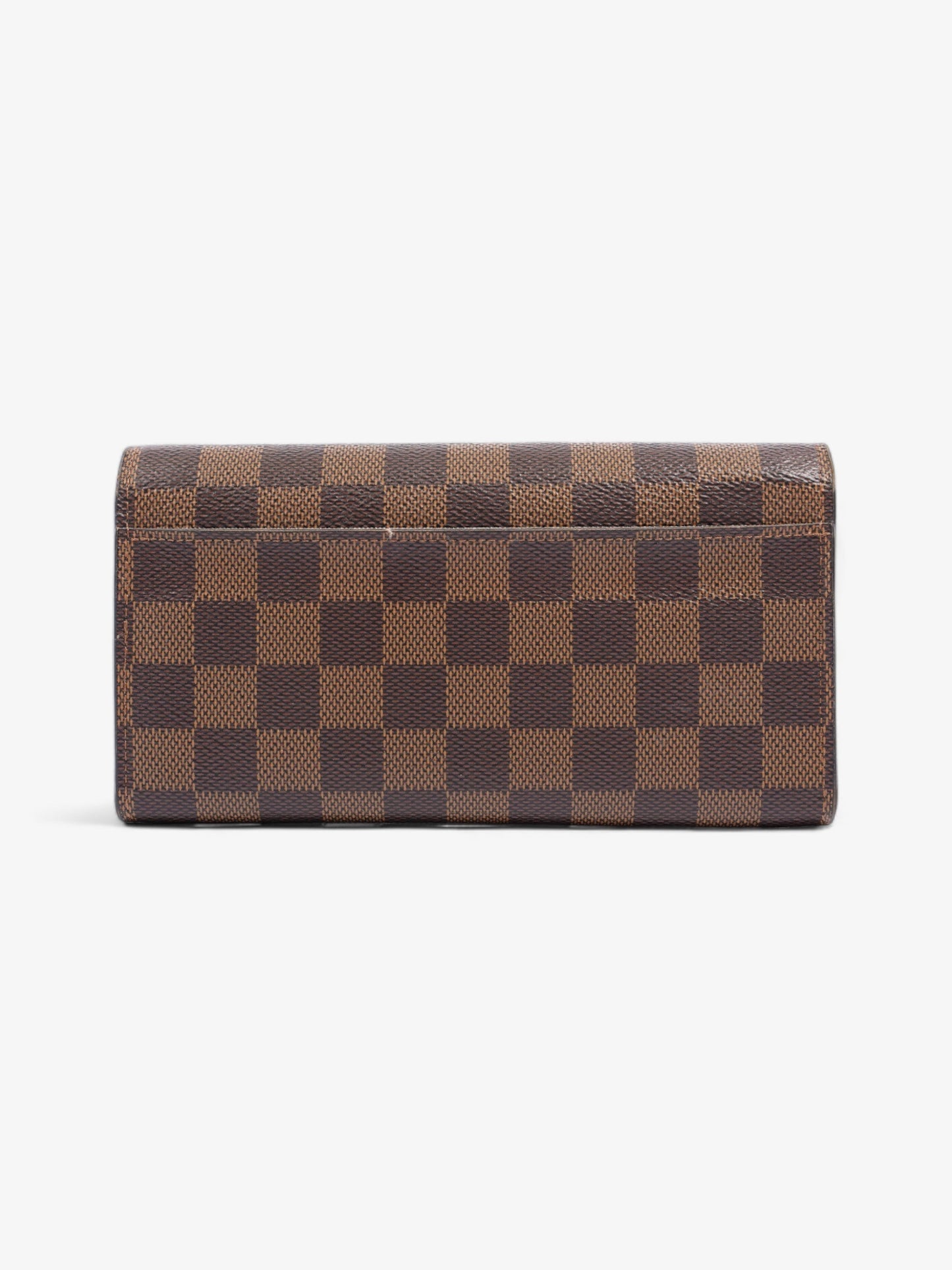 Louis Vuitton Sarah Ebene Coated Canvas Damier Wallet Case Coated Canvas