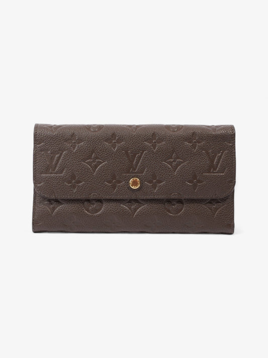 Louis Vuitton Virtuose Terre Brown Leather Empreinte Wallet Case