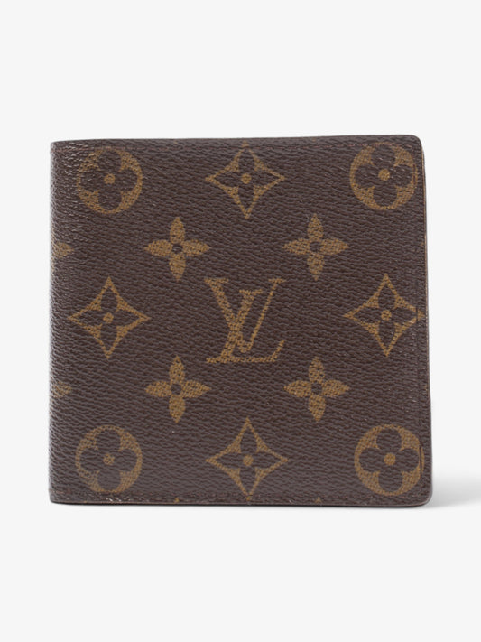 Louis Vuitton Portoviejo Cartoldi Monnaie Compact Coated Monogram Canvas Coated Canvas Wallet Case