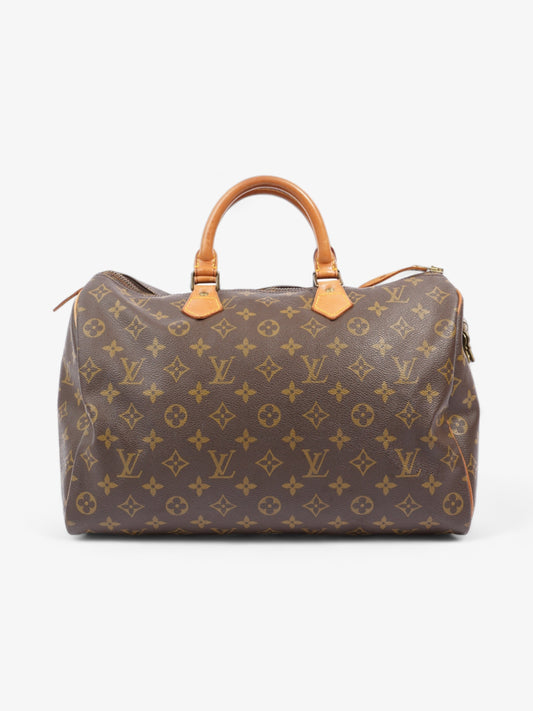 Louis Vuitton Speedy Coated 35 Monogram Canvas Coated Canvas Apparel Canvas 89