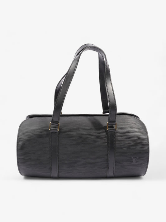 Louis Vuitton Soufflot Black Leather Epi Handbag Leather 2