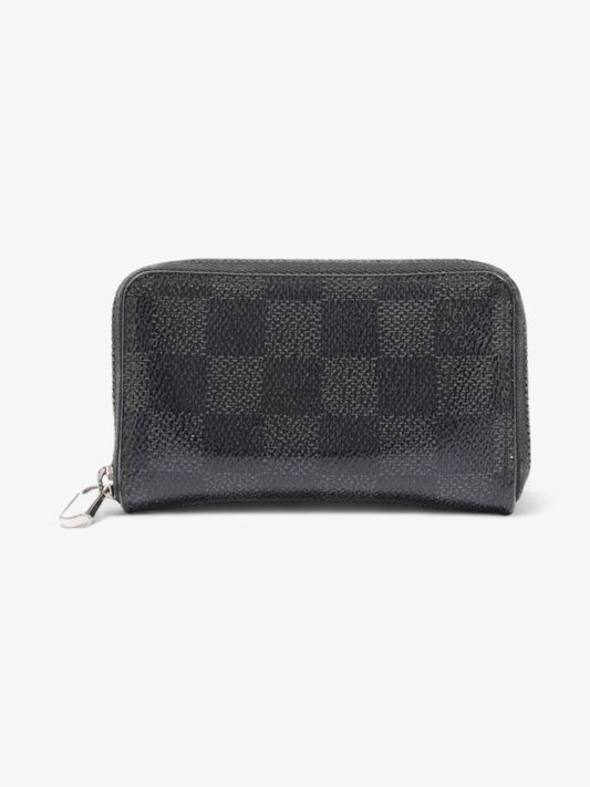 Louis Vuitton Zippy Coin Purse Graphite Coated Damier Canvas Coated Canvas Wallet Case