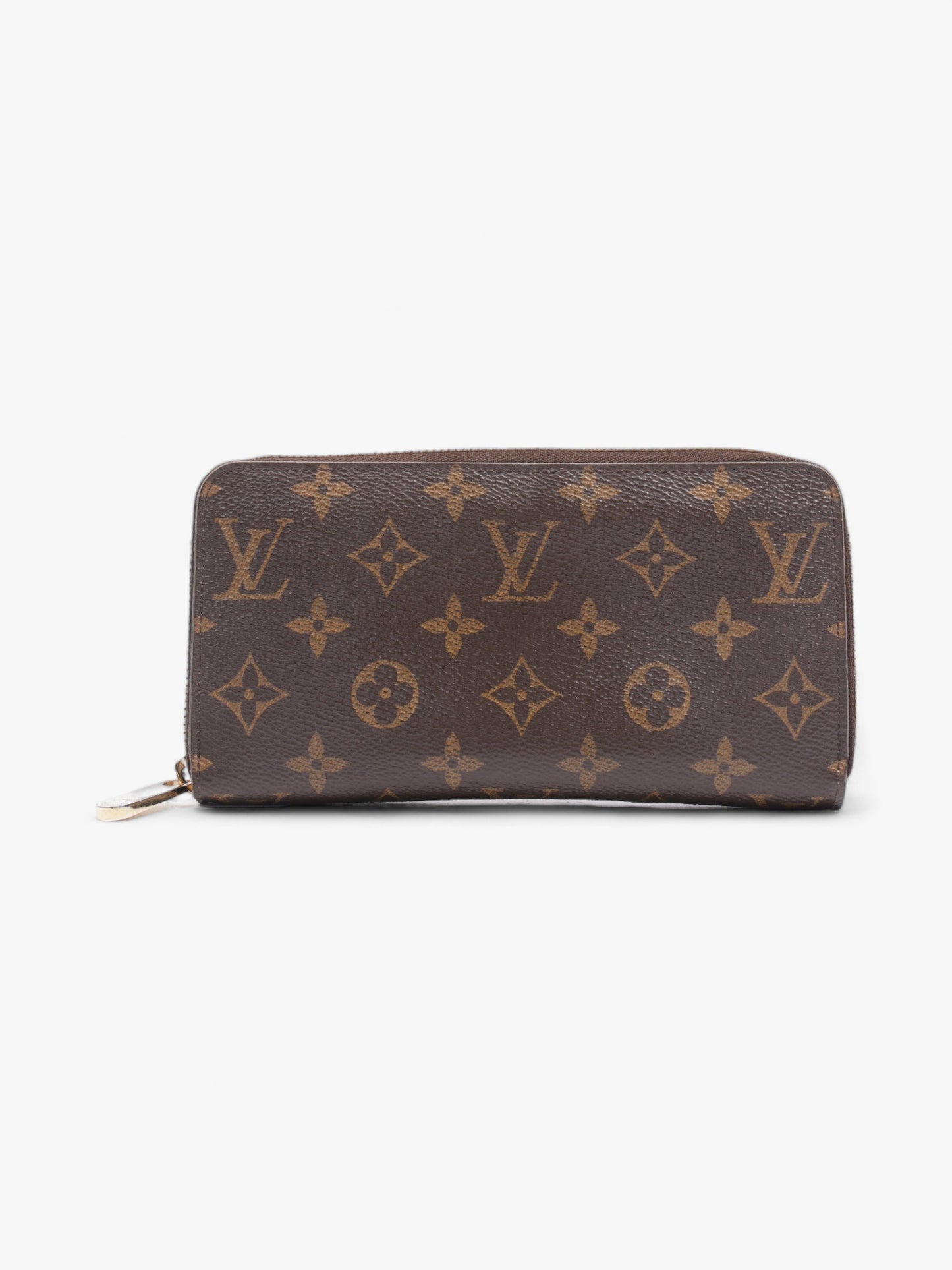 Louis Vuitton Zippy Coated Monogram Canvas Coated Canvas Wallet Case Canvas 2
