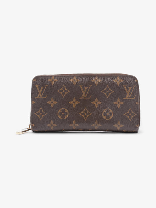 Louis Vuitton Zippy Coated Monogram Canvas Coated Canvas Wallet Case Canvas 2