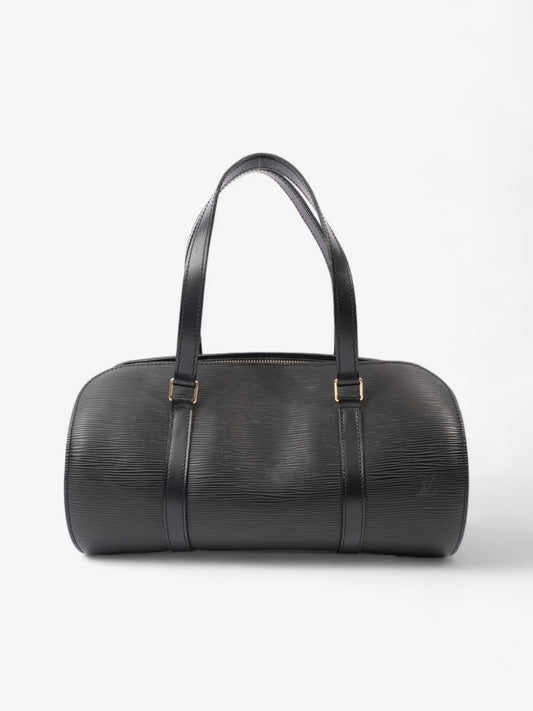 Louis Vuitton Soufflot Black Leather Epi Handbag 7