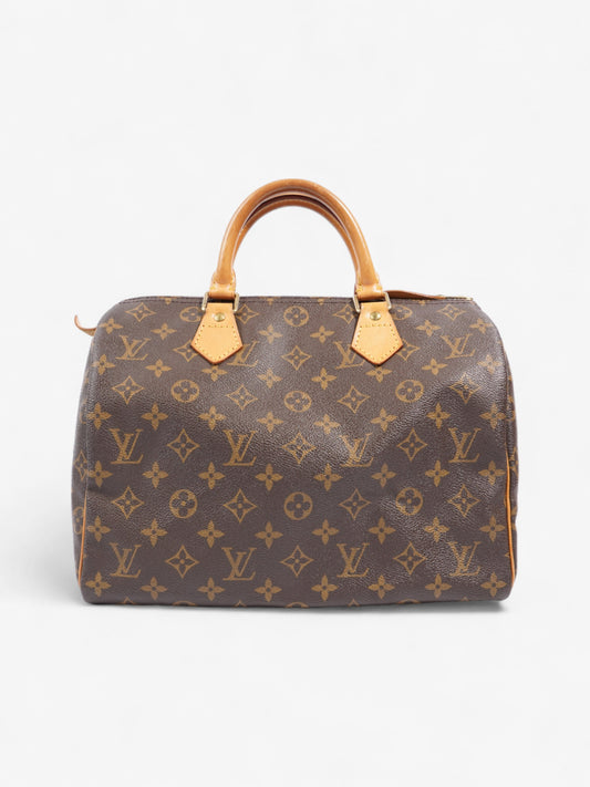 Louis Vuitton Speedy Coated 30 Monogram Canvas Coated Canvas Apparel Canvas 124