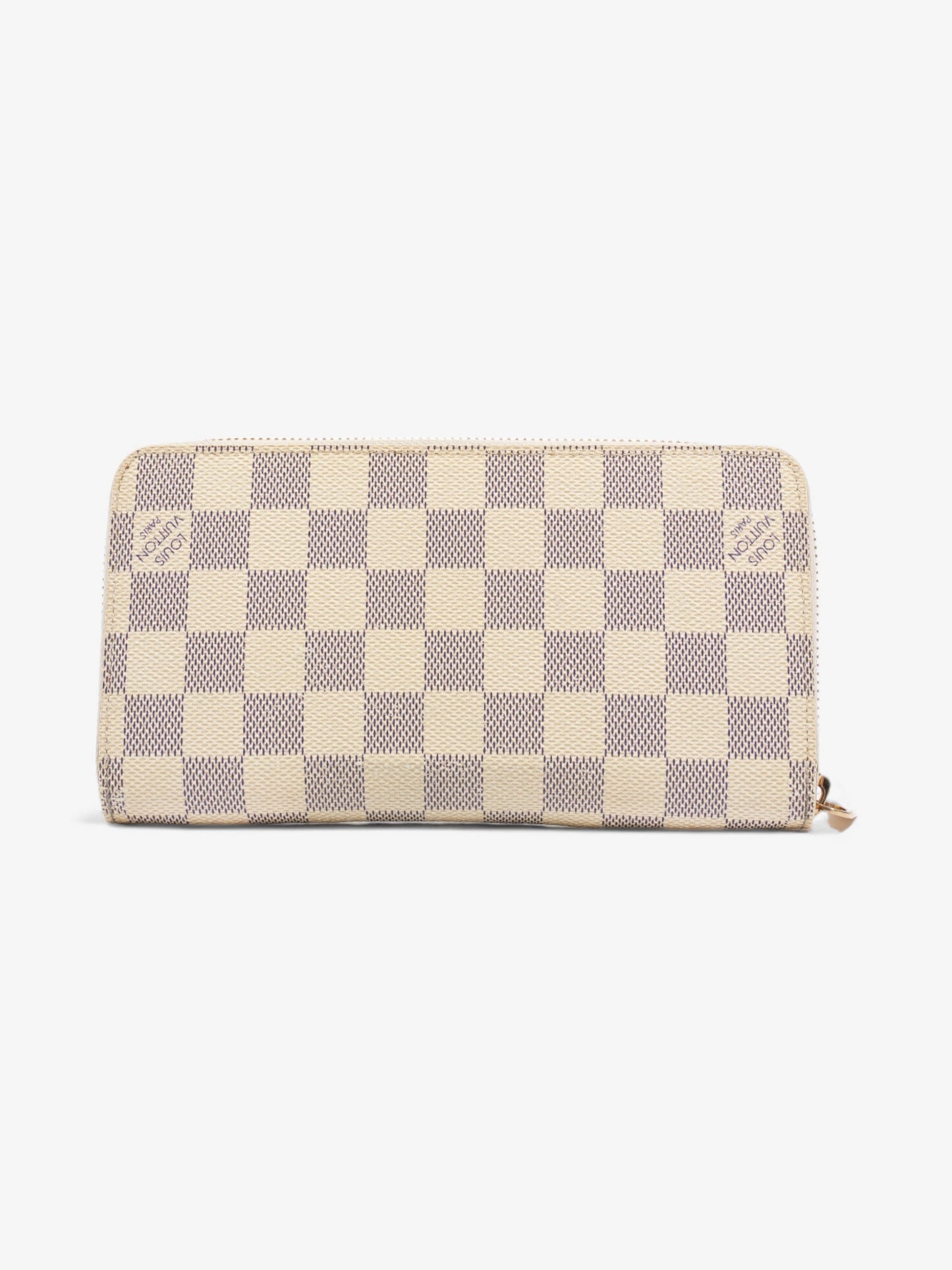 Louis Vuitton Ilustre Zippy Azur Coated Damier Canvas Coated Canvas Wallet Case