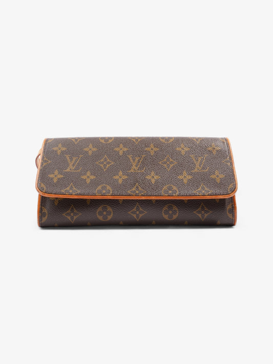 Louis Vuitton Twin Pochette Coated Monogram GM Canvas Coated Canvas Apparel Gm 6