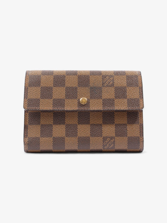 Louis Vuitton Porte Tresor Etui Papier Ebene Coated Canvas Damier Apparel
