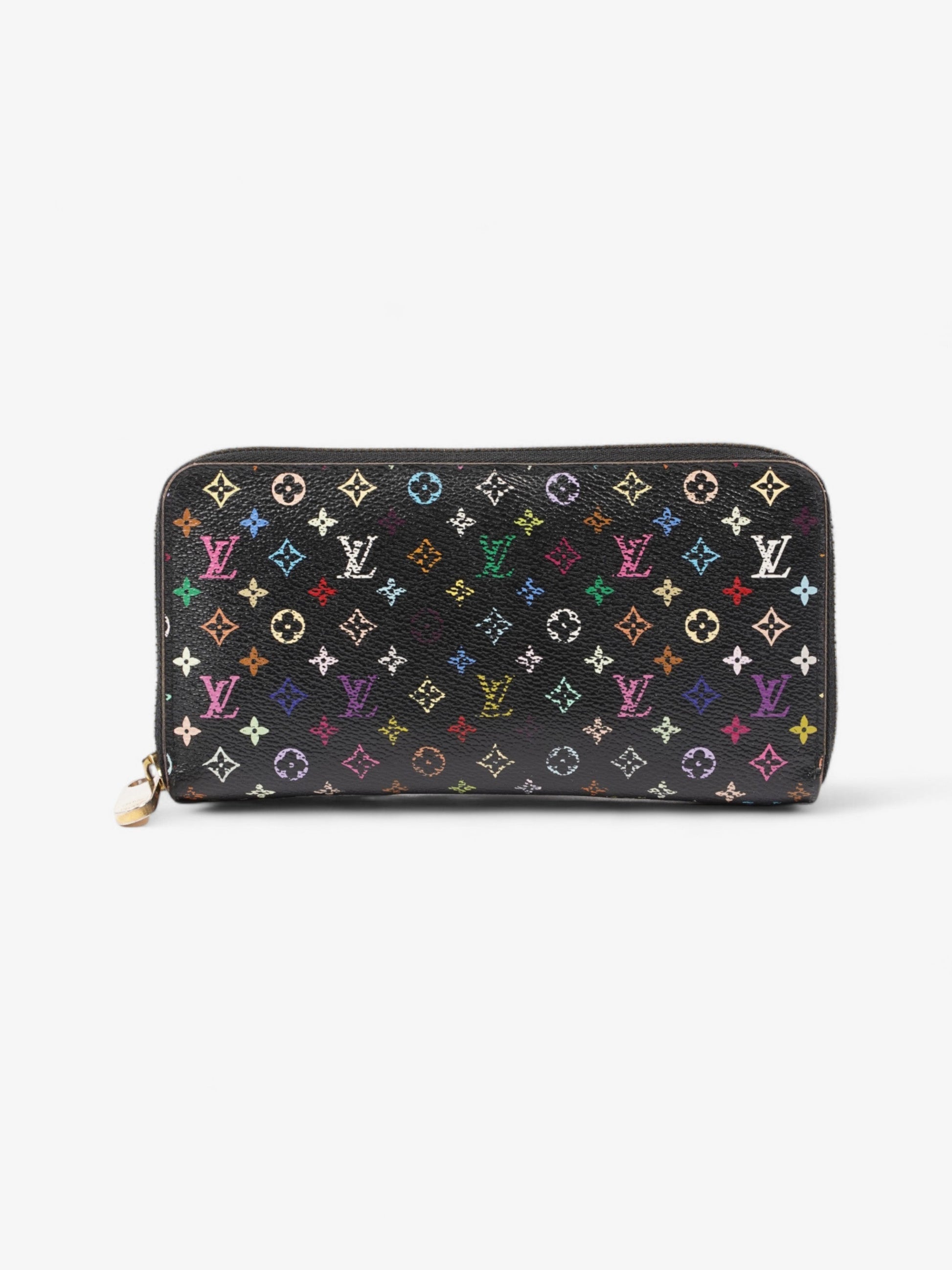 Louis Vuitton Zippy Multicoloured Coated Monogram Canvas Coated Canvas Wallet Case