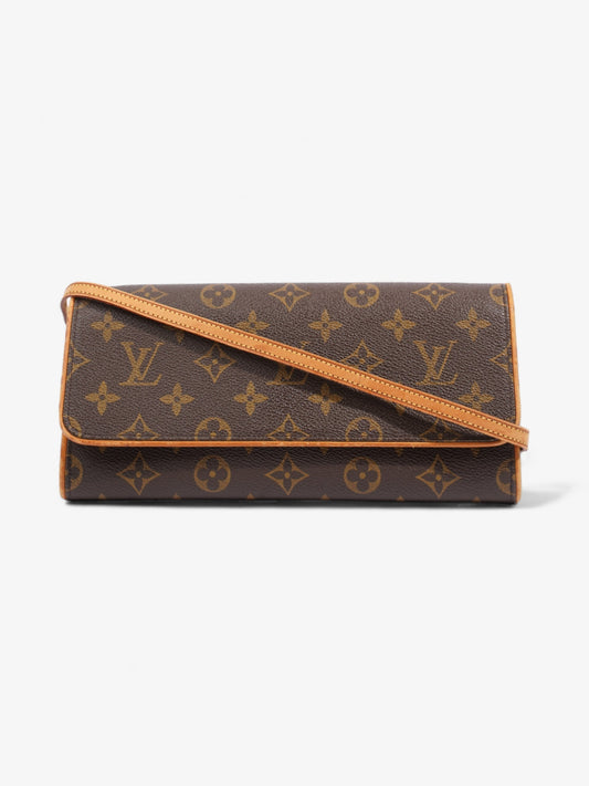 Louis Vuitton Twin Pochette Coated Monogram GM Canvas Coated Canvas Apparel Gm 11