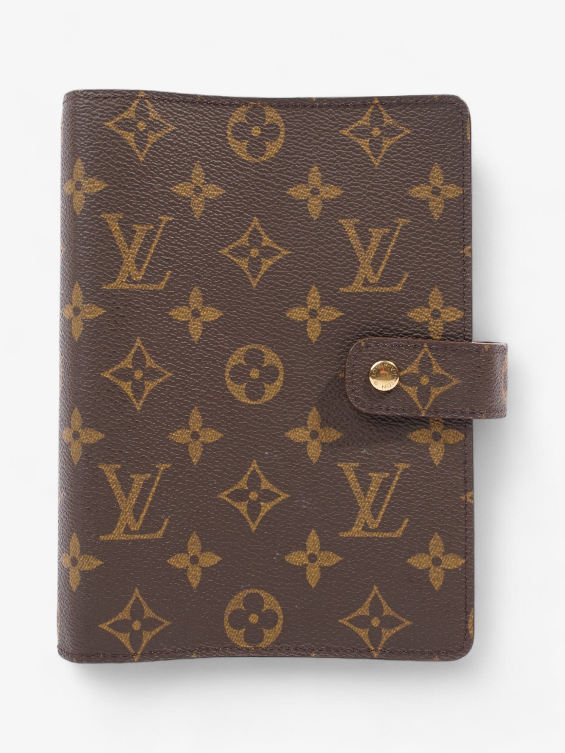Louis Vuitton Agenda Cover Coated MM Monogram Canvas Coated Canvas Apparel