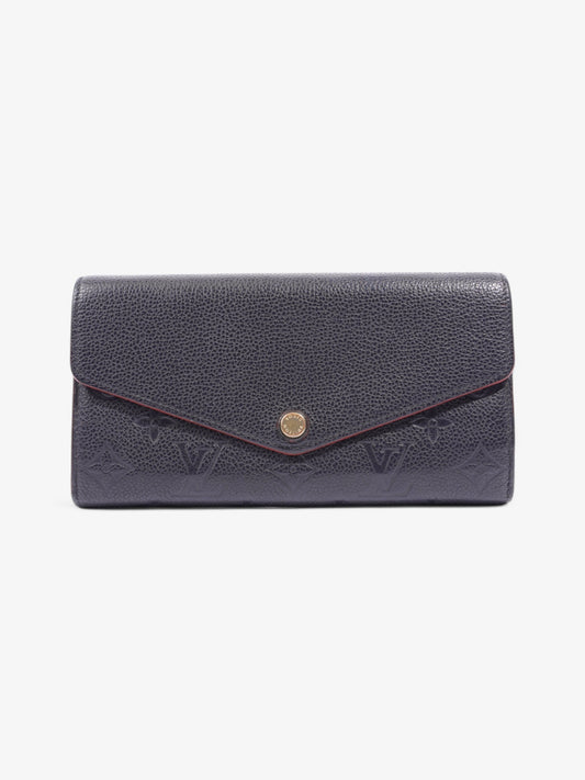 Louis Vuitton Sarah Black Leather Empreinte Wallet Case Leather 4