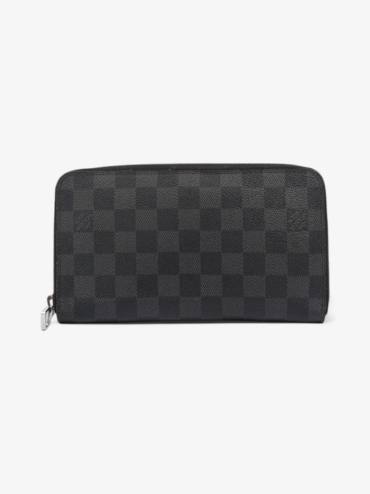 Louis Vuitton Zippy Organiser Graphite Coated Damier Canvas Coated Canvas Apparel