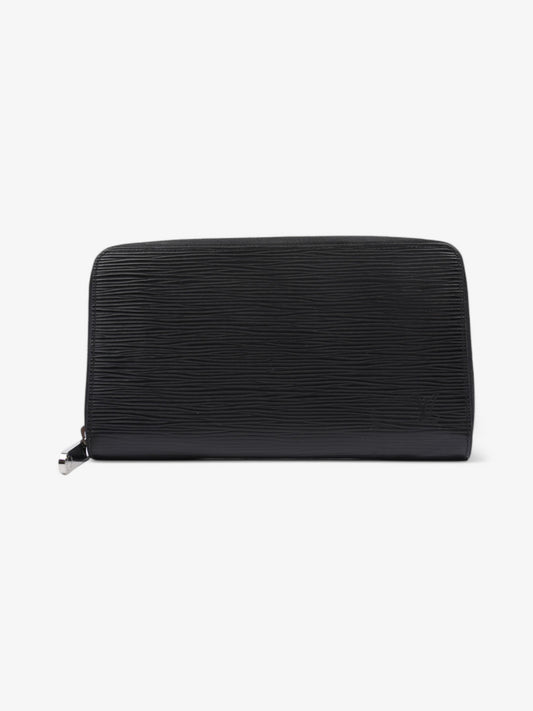 Louis Vuitton Zippy Epi Leather Black Wallet Case