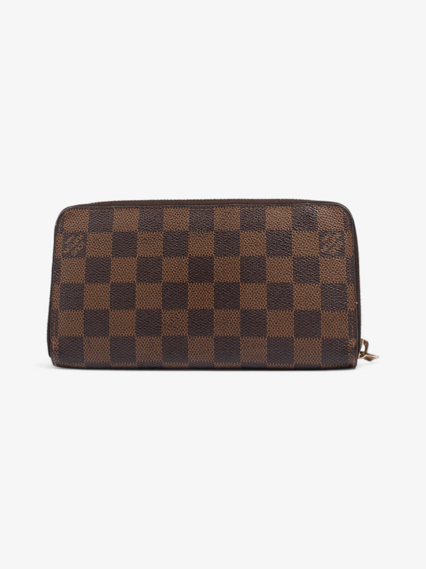 Louis Vuitton Zippy Ebene Coated Damier Canvas Coated Canvas Wallet Case Canvas 10