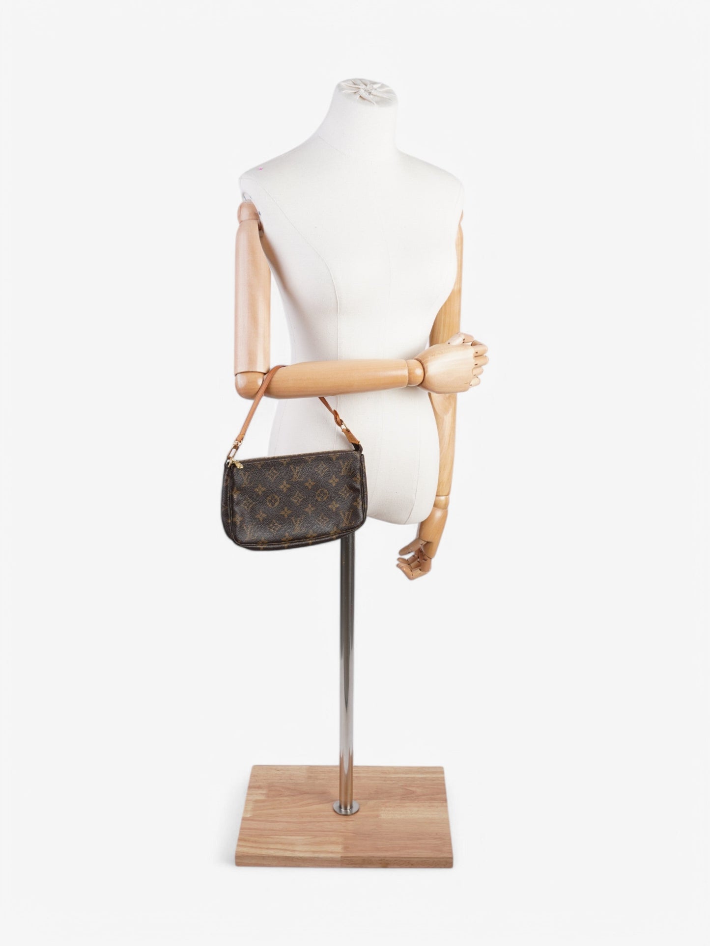 Louis Vuitton Pochette Accessoires Coated Monogram Canvas Coated Canvas Apparel Canvas 112