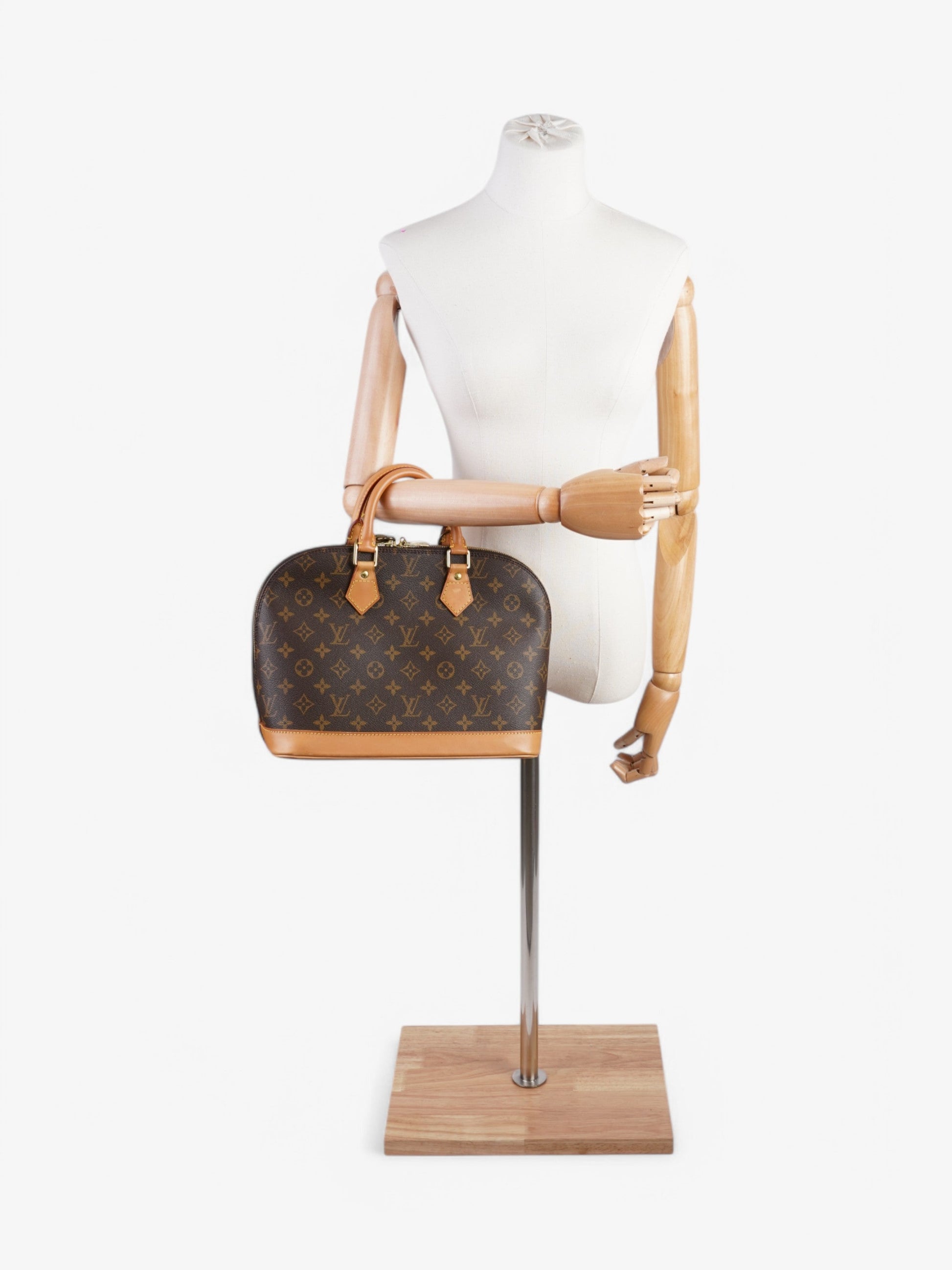 Louis Vuitton Alma Coated PM Monogram Canvas Coated Canvas Apparel Pm 41
