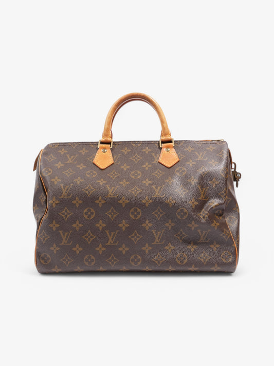 Louis Vuitton Speedy Coated 35 Monogram Canvas Coated Canvas Apparel Canvas 209