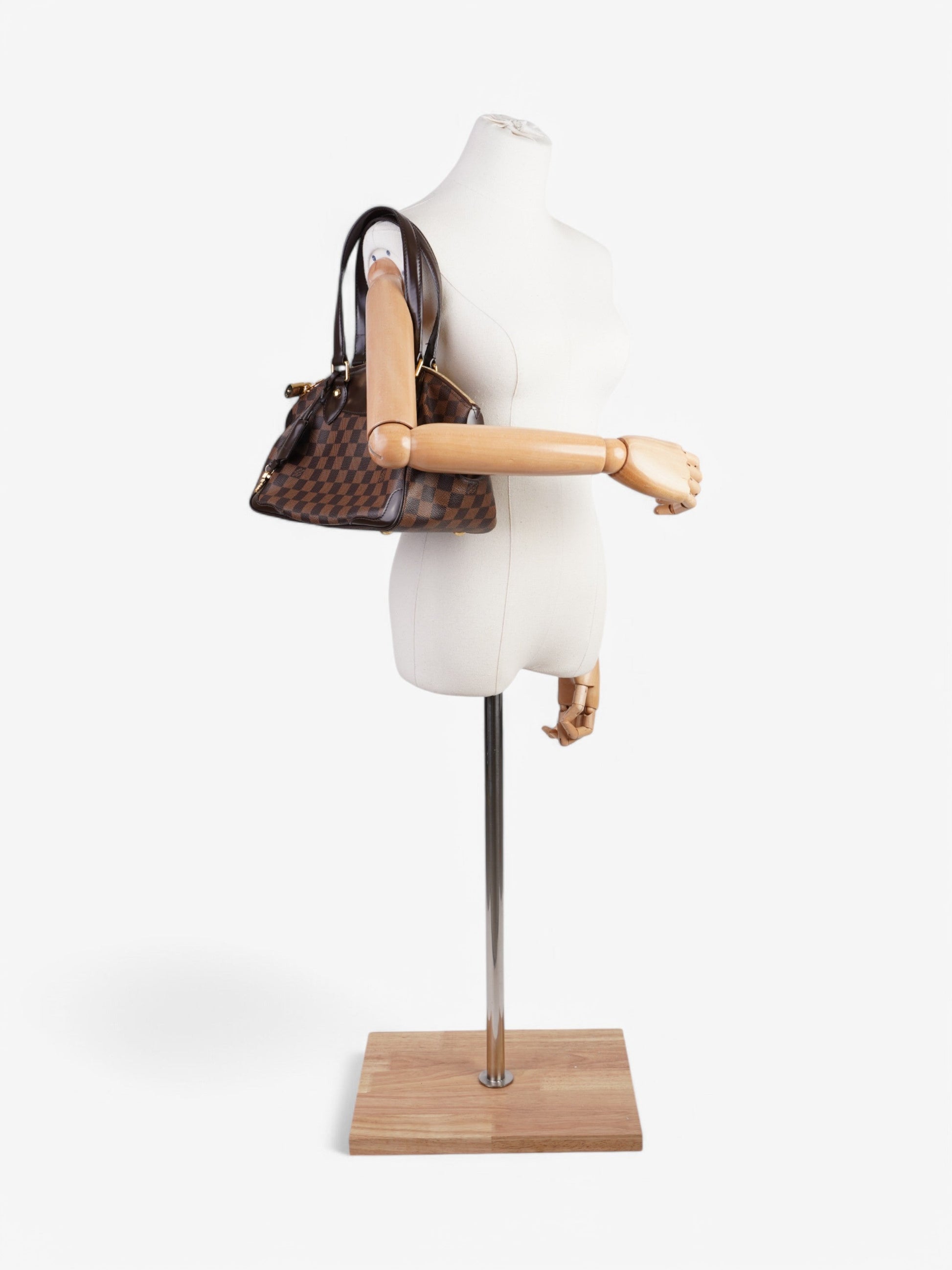 Louis Vuitton Verona Ebene Coated PM Canvas Coated Canvas Damier Apparel