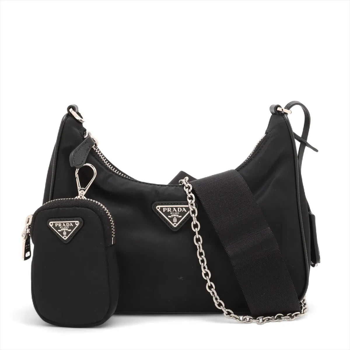Prada Handbag Re-Edition Re- Shoulder Bag 2 Nylon Black