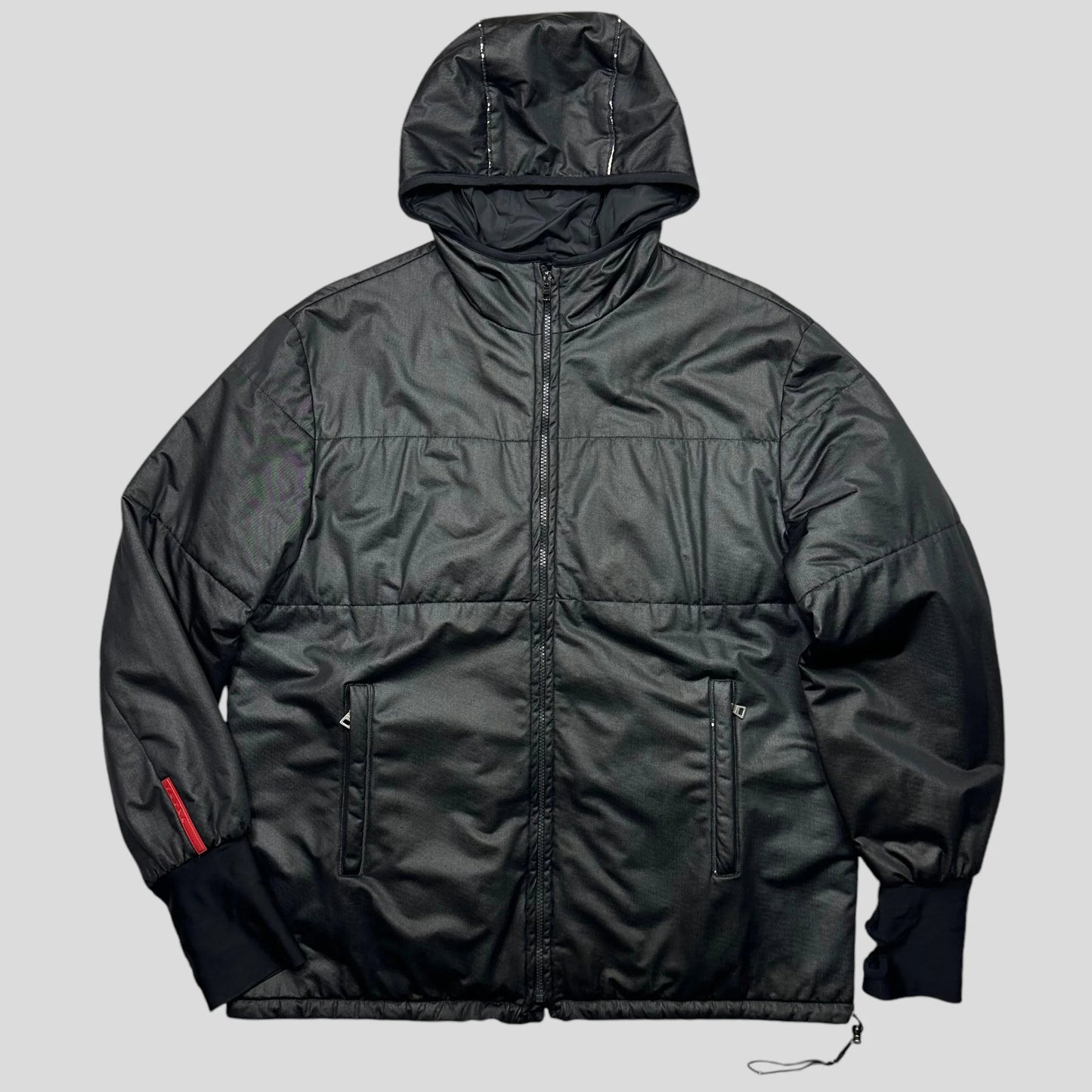 Prada Handbag Sport Hydrophobic Reversible Reflective Puffer Jacket