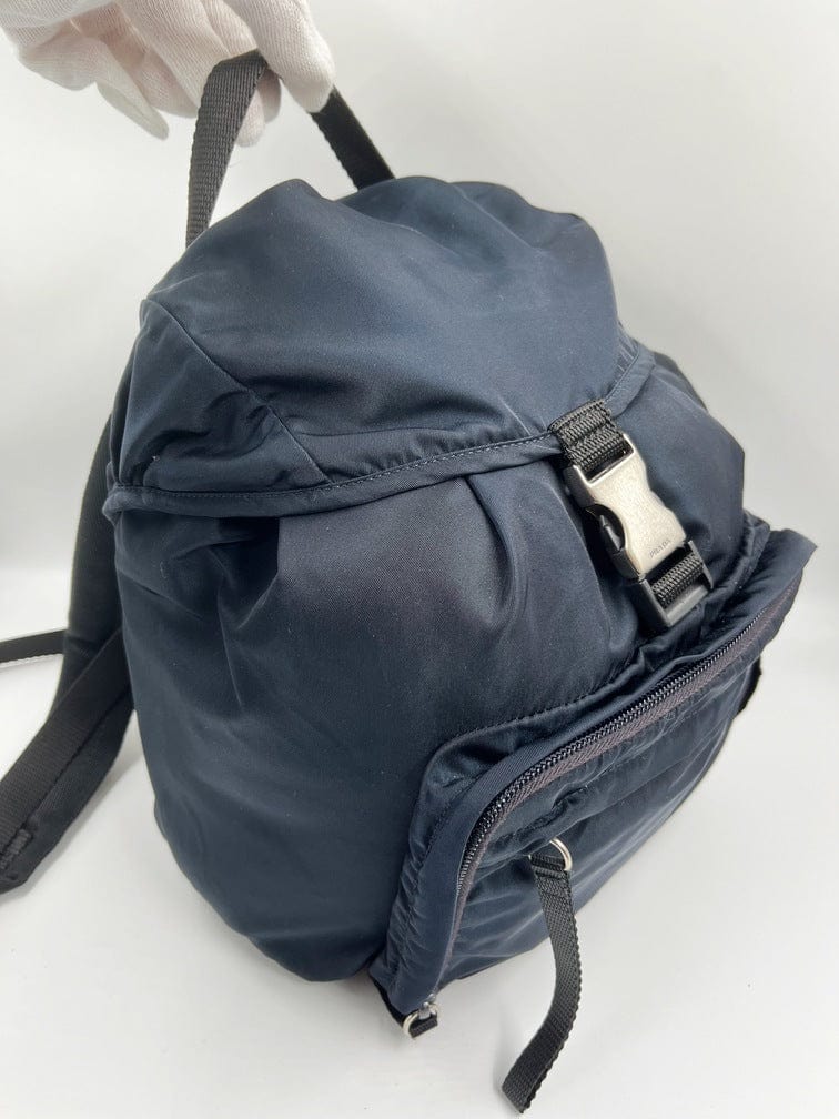 Prada Backpack Nylon Navy