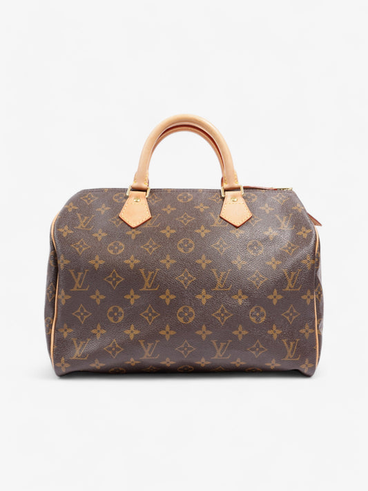 Louis Vuitton Speedy 30 Coated 30 Monogram Canvas Coated Canvas Apparel