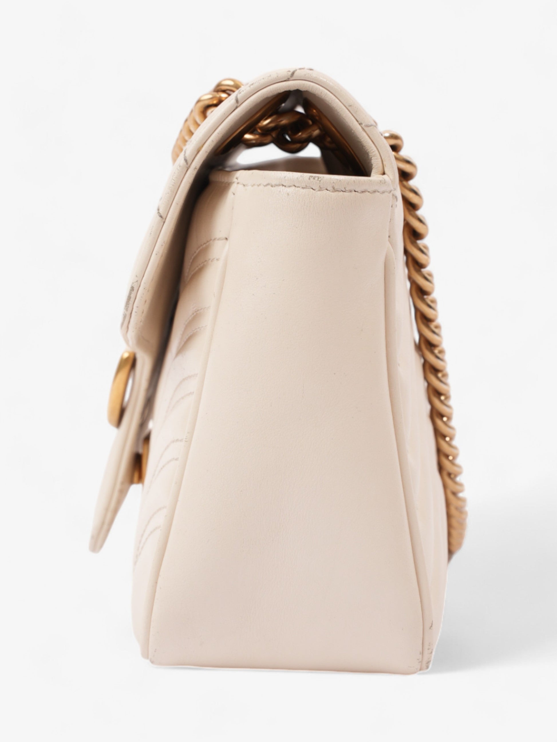 Gucci Marmont Small Shoulder Bag Leather Matelasse 5