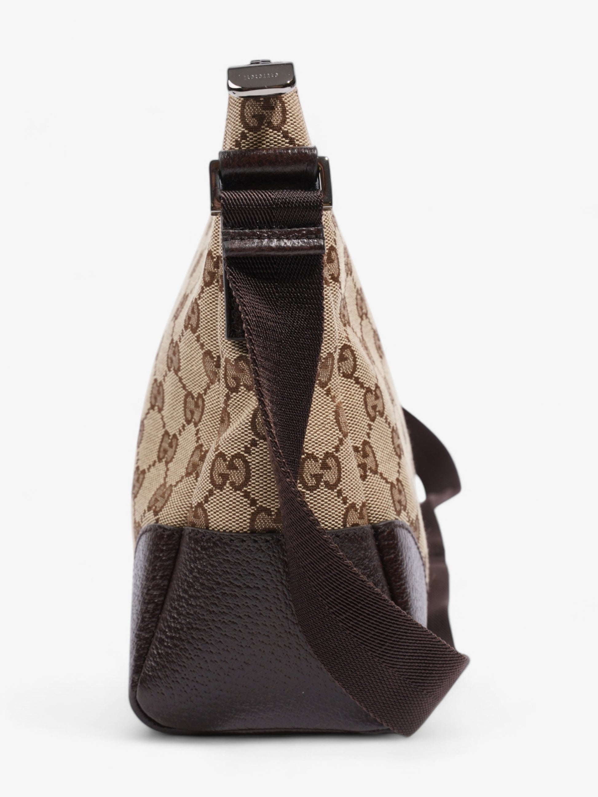 Gucci Messenger Canvas Brown Shoulder Bag