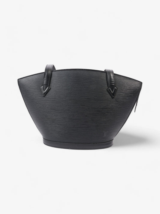 Louis Vuitton Saint Jacques Black PM Leather Epi Handbag Leather Pm