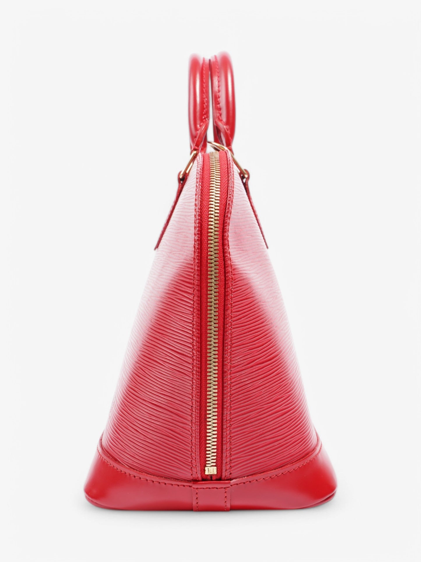 Louis Vuitton Alma PM Epi Leather Red Handbag Pm 4