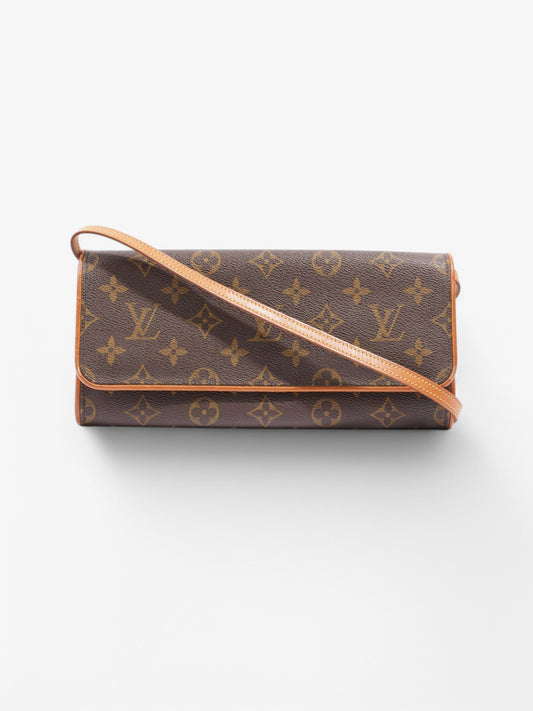 Louis Vuitton Twin Pochette Coated Monogram GM Canvas Coated Canvas Apparel Gm 18