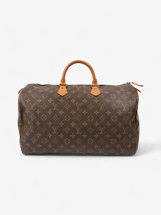 Louis Vuitton Speedy Bandouliere 40 Coated 40 Monogram Brown Canvas Coated Canvas Apparel
