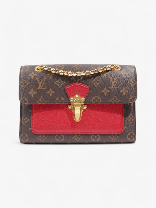 Louis Vuitton Victoire Coated Monogram Red Canvas Coated Canvas Apparel