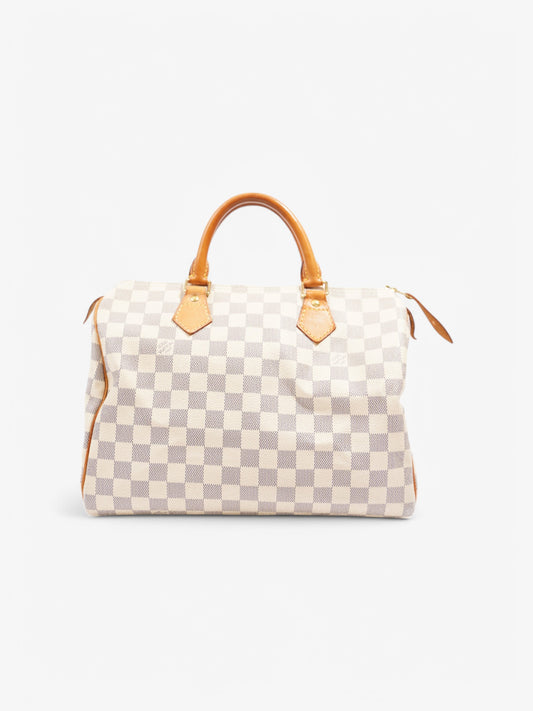 Louis Vuitton Speedy Azur Coated 30 Canvas Coated Canvas Damier Apparel Canvas 40