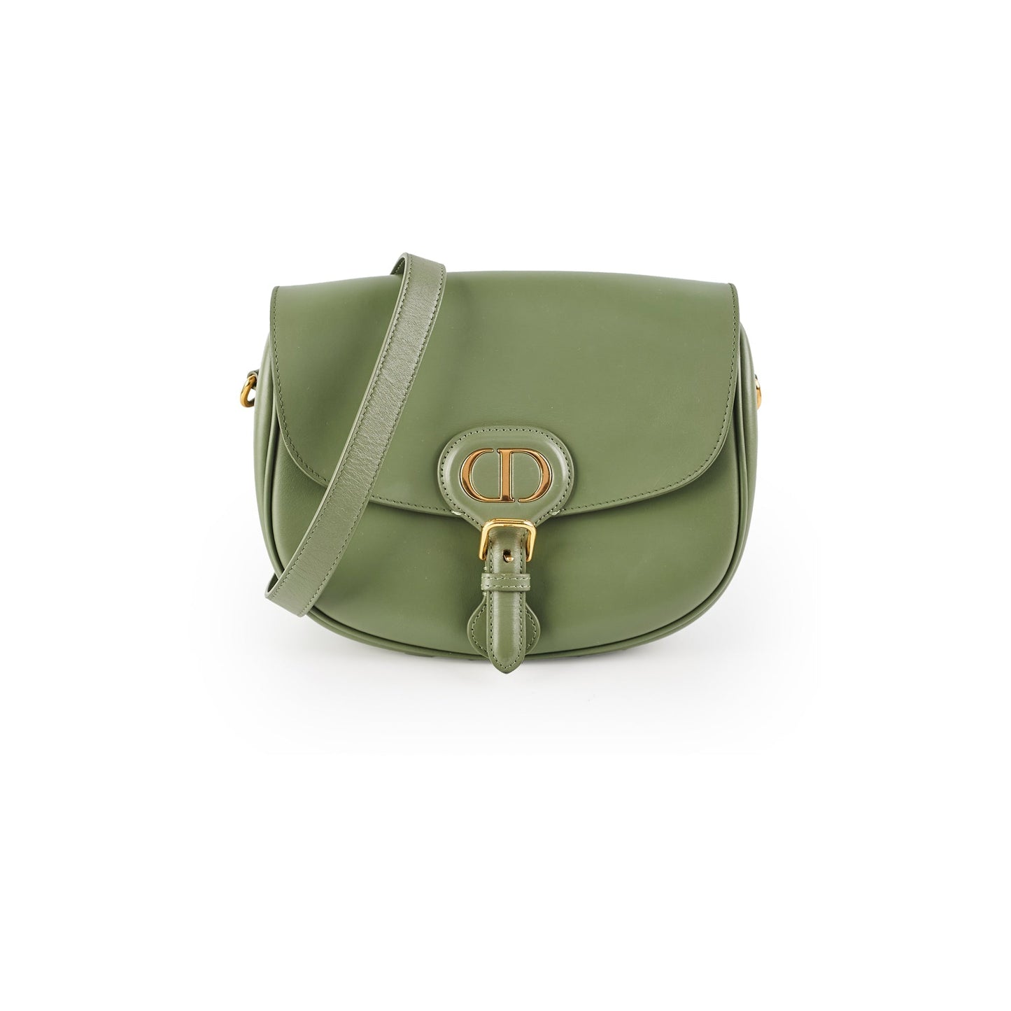 Dior Christian Bobby Crossbody Bag Green Medium