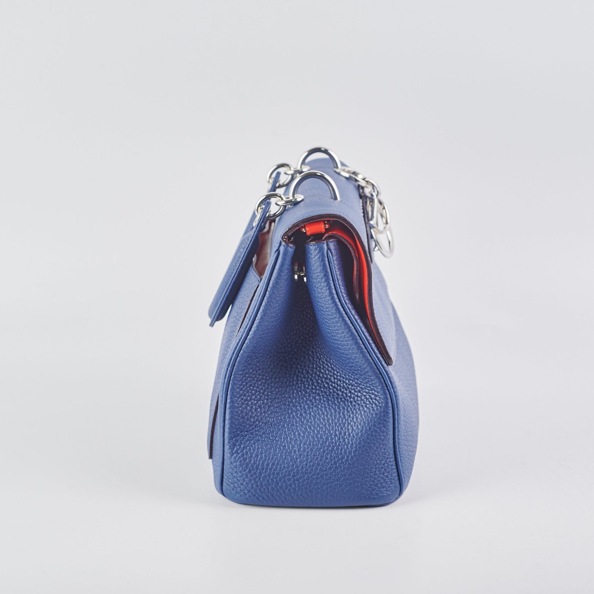 Dior Christian Be Bag Blue Flap Crossbody Bag